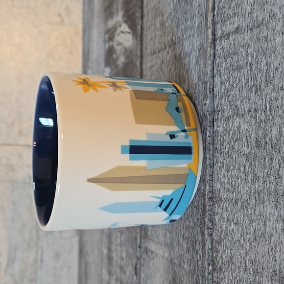 Starbucks You Are Here Collection Series San Diego Mug Blue and Yellow Design - Picture 2 of 6